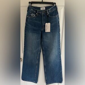 Frame High'N'Tight Wide Leg in Stearnlee Size 24